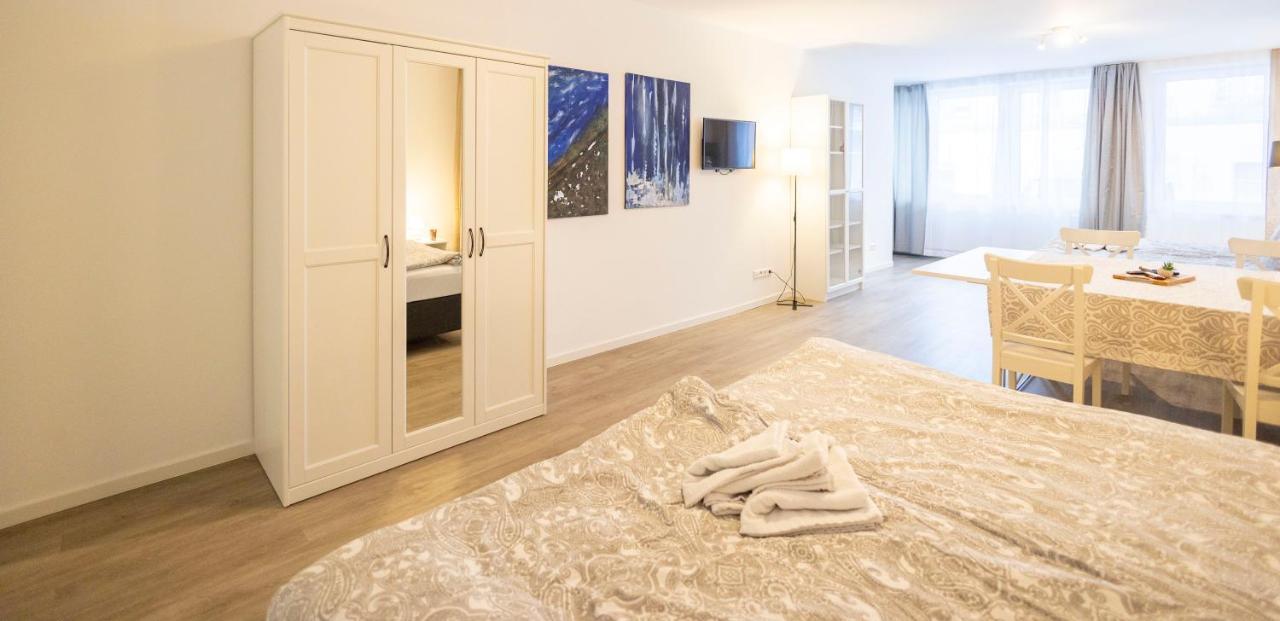 City Apartment Kuche Bad Im Zentrum Ravensburgs A06 Kültér fotó